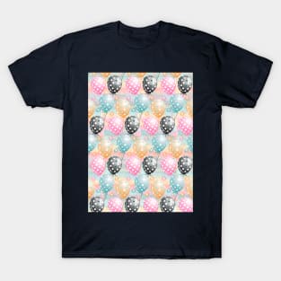 Colorful Balloons Pattern T-Shirt